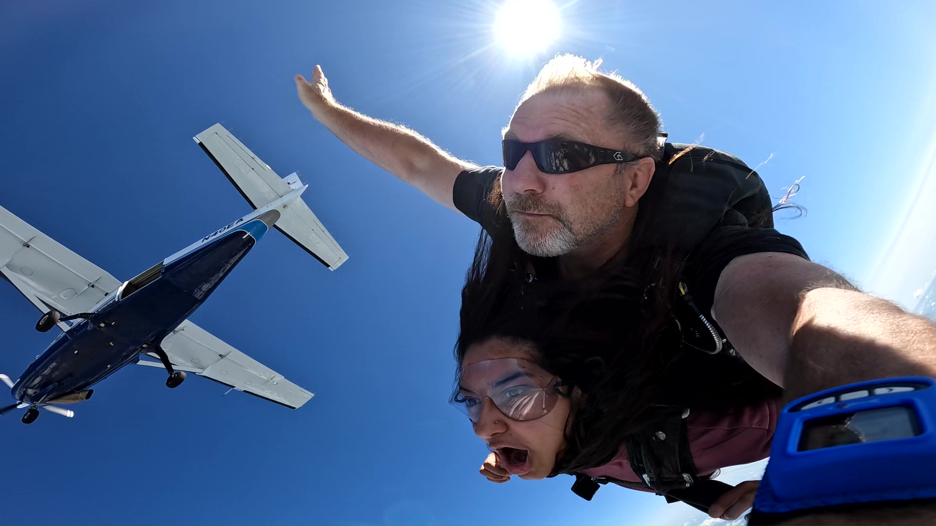 Tandem Skydive Launch